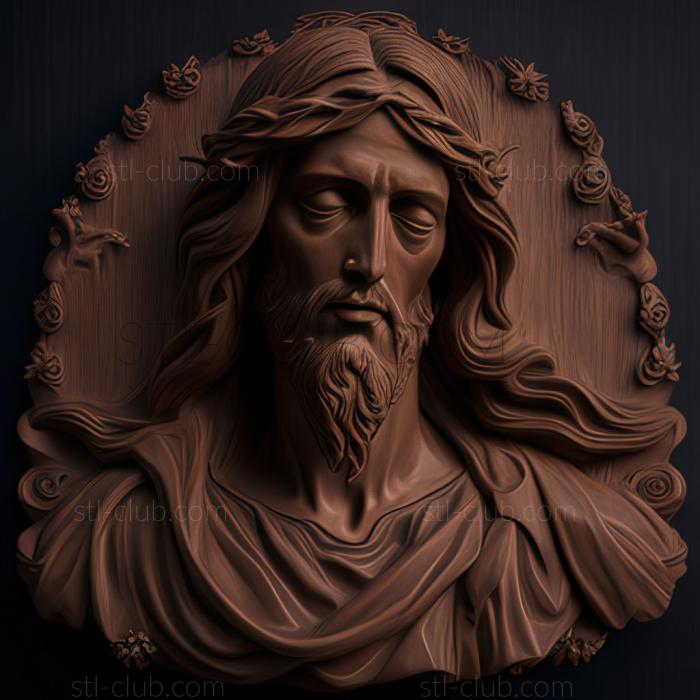 3D model st jesus (STL)